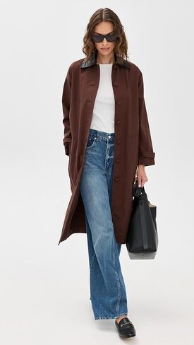 LE BOP Women's Karla Long Utility Barn Jacket in Saudi Arabia