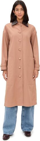 LE BOP Women's Karla Long Utility Barn Jacket in Saudi Arabia