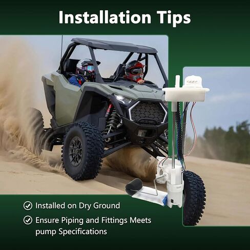 مجموعة وحدة مضخة الوقود متوافقة مع Polaris RZR 900 15-22 / RZR XP 1000 14-22 / RZR XP 4 1000 14-22 / Sportsman Ace 570 14-15 / Sportsman Scrambler XP 1000 20-21 يستبدل 2205502 47-1001 in Kuwait