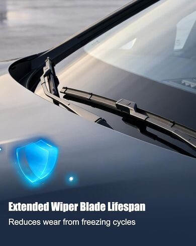 مجموعة شفرات مساحات الزجاج الأمامي والخلفي متوافقة مع BMW iX I20 2021 2022 2023 2024 2025، مع استبدال التدفئة 61615A0B571 in Kuwait