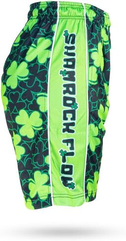 Flow Society Shamrock Flow Boys Mid-Length Shorts - Athletic - Basketball - Baseball - Hockey - Football - Lacrosse - Multi in Saudi Arabia