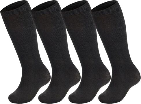 American Trends 2 Pairs Baseball Soccer Socks Youth Boy Girl Kids Toddler Softball Football Tball Socks Knee High Accessories in Saudi Arabia