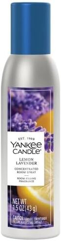 Yankee Candle Concentrated Air Freshener Room Spray, Odor Eliminator for Home, Bathroom, Warm Luxe Cashmere, 1.5 Oz (Pack of 6) in Saudi Arabia