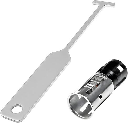 Car Cigarette Lighter Socket, OEM#56457 Vehicle Power Outlet Cigarette Socket with Removal Tool, Auto Lighter Plug Base Adapter Repair Kit, Compatible with Sierra Rainier Alero in Saudi Arabia