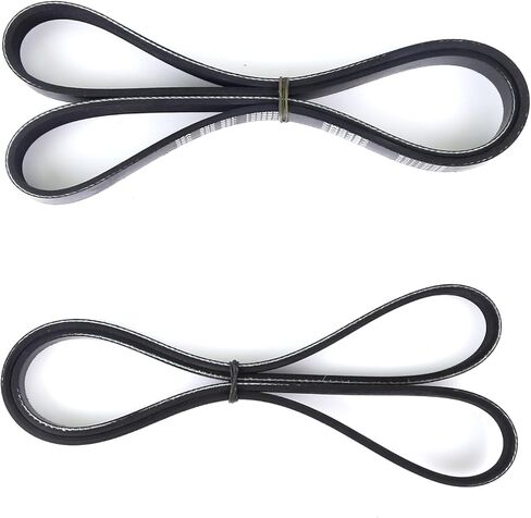 4PK1065 6PK1105 2X Serpentine Belt Fit for Honda 1998-2002 Accord 2.3L in Kuwait