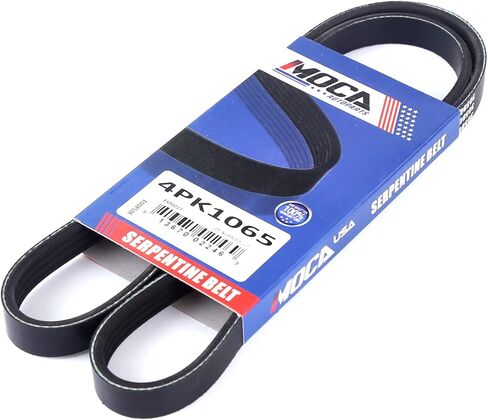 4PK1065 6PK1105 2X Serpentine Belt Fit for Honda 1998-2002 Accord 2.3L in Kuwait