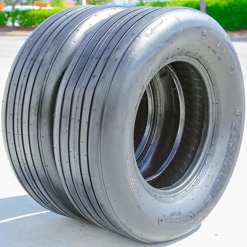 Forerunner QH641 Tractor All-Season Tire - 11L-15 11-15 11X15 Load Range 12-Ply (TT) BSW Black Side Wall, Set of 2 in Kuwait