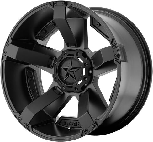 XD Series by KMC Wheels XD811 ROCKSTAR II Matte Black Wheel Chromium (hexavalent compounds) (18 x 9. inches /5 x 114 mm, 30 mm Offset) in Saudi Arabia