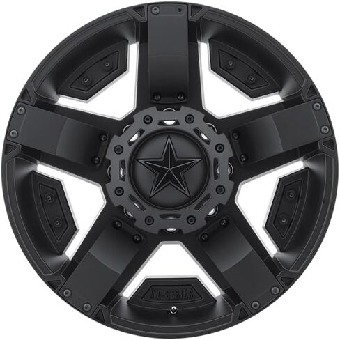 XD Series by KMC Wheels XD811 ROCKSTAR II Matte Black Wheel Chromium (hexavalent compounds) (18 x 9. inches /5 x 114 mm, 30 mm Offset) in Saudi Arabia