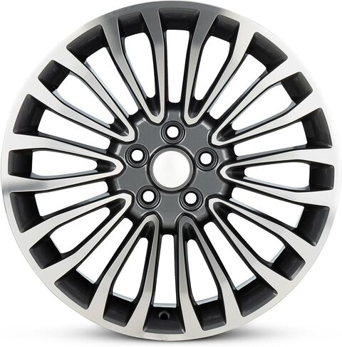 For 2017-2018 Ford Fusion 18 Inch Machined Face Gun Metal Rim - OE Direct Replacement - Road Ready Car Wheel in Saudi Arabia