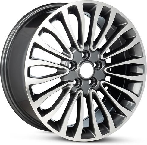 For 2017-2018 Ford Fusion 18 Inch Machined Face Gun Metal Rim - OE Direct Replacement - Road Ready Car Wheel in Saudi Arabia