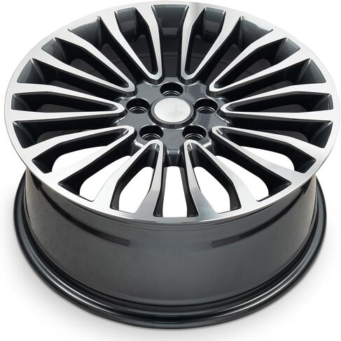 For 2017-2018 Ford Fusion 18 Inch Machined Face Gun Metal Rim - OE Direct Replacement - Road Ready Car Wheel in Saudi Arabia