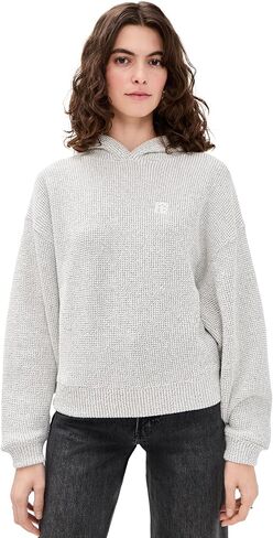 ANINE BING Women's Framed Monogram Alec Hoodie in Kuwait