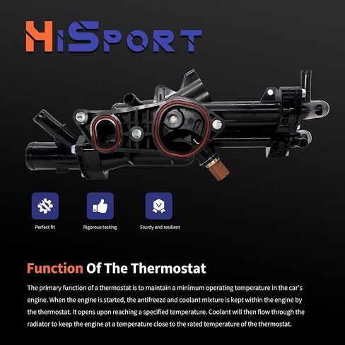 مجموعة مبيت منظم حرارة مبرد المحرك HiSport 25600-2G545 25600-2G540 متوافقة مع Hyundai Sonata 2011-2014 Santa Fe Sport 2013-2014 لكيا أوبتيما 2011-2013 سبورتاج 2011-2013 2.0L L4 in Saudi Arabia
