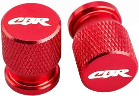 Red Wheel Tire Valve Stem Cap Plug Compatible with Honda CBR250R/CBR300R/CBR400R/CBR500R/CBR600R/CBR650R/CBR900RR/CBR1100RR,CBR Wheel Tire Valve Cap Cover in Saudi Arabia