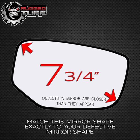 Passenger Side Non-Heated Mirror Glass with Backing Plate For 2008 2009 2010 2011 2012 Honda Accord Sedan Right Door Mirrors HO1325110 76203TA0A01 HO09GR in Saudi Arabia