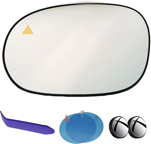EAP Driver Side Mirror Glass Compatible with Dodge Challenger 2008-2023, Heated with Blind Spot, 68252725AB in Saudi Arabia