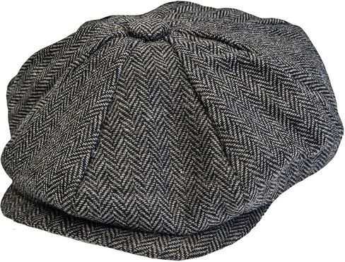 روك أوف بيكي بلايندرز - للجنسين حسب الطلب، قبعة مسطحة، اللون رمادي، الحجم: كبير/كبير جدًا in Kuwait