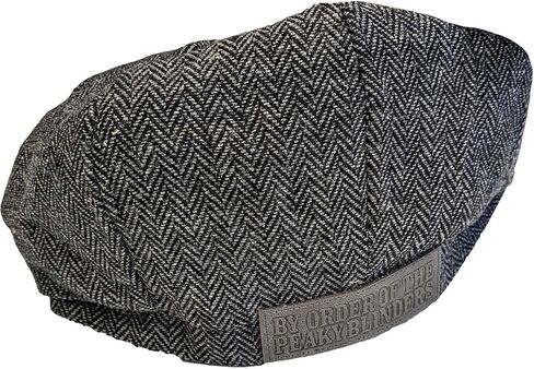 روك أوف بيكي بلايندرز - للجنسين حسب الطلب، قبعة مسطحة، اللون رمادي، الحجم: كبير/كبير جدًا in Kuwait