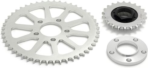 TOFR Drive Front Rear Sprocket Conversion Kit for Harley Sportster 91-up 22+48 tooth sprocket in Saudi Arabia