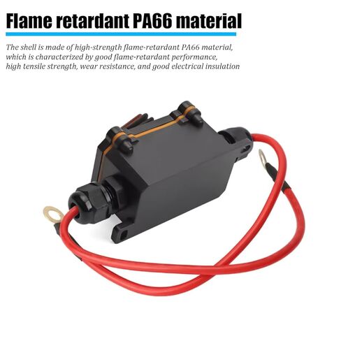 HZEL Car DC 12V Inline Switch, Heavy-Duty Vehicle 25A DPST Two Side On/Off Toggle Switch, Waterproof IP65 Automotive Power Inline Switches, Universal for Motorcycle Sedan RV in Kuwait