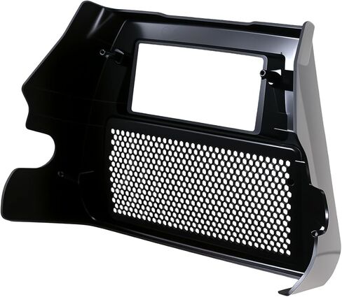 Gloss Black Chin Spoiler Fairing Radiator Cover Compatible for Harley Touring Street Road Glide FLHXSE FLTRXSE 2023 2024 2025 in Saudi Arabia