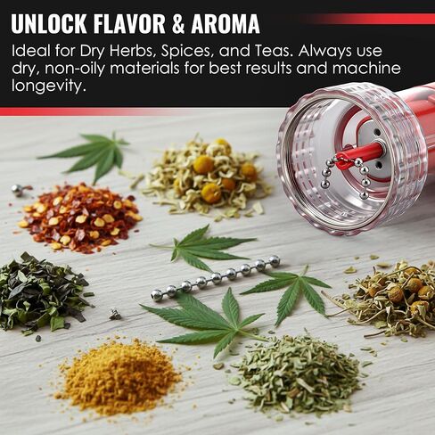 Replacement Chain and Ball Set Compatible with Wakit Grinder RollBotz, Stainless Steel Ball and Chain Assembly for Electric Herb Grinder, Efficient Grinding Replacement Parts Accessories in Kuwait