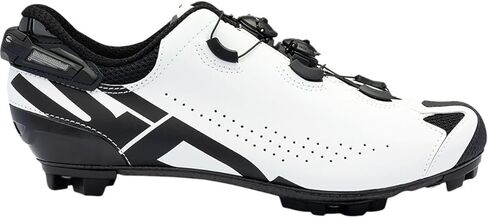 Sidi Tiger 2S SRS Mountain Clipless Shoes - Men's, White/Black, 45.5 in Saudi Arabia