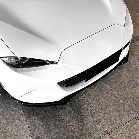 المصد الأمامي للسيارة سبويلر الفاصل طقم الشفاه لمازدا MX-5 مياتا ND 2016-2025 لمعان الكربون الأسود نظرة in Kuwait