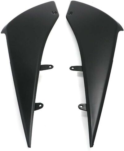 من أجل Yamaha TMAX 530 2017 2018 غطاء مشعاع أمامي سفلي مع مجموعة تركيب الأجهزة، مادة ABS، تركيب خالٍ من اللكم، أسود لامع in Kuwait