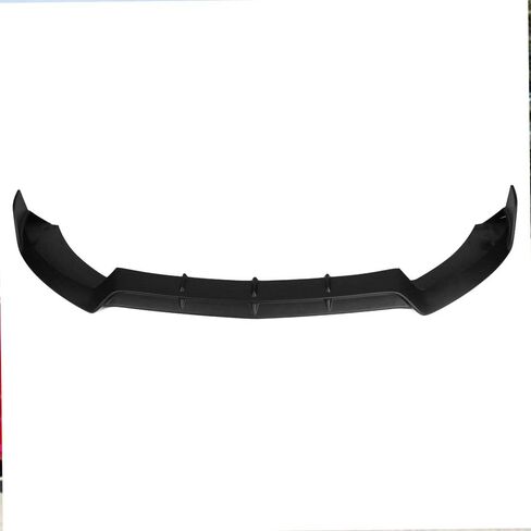 FREEMOTOR802 Compatible with 2015-2018 Mercedes-Benz C-Class W205 Sport 2015-2017 C43 AMG Front Bumper Lip, B Style Black PP Spoiler Guard Splitter Valance Chin in Saudi Arabia
