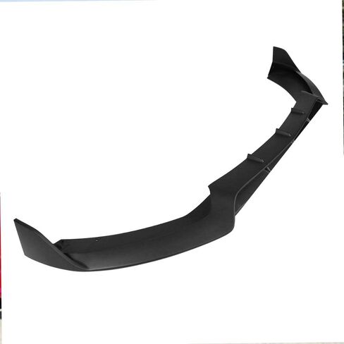 FREEMOTOR802 Compatible with 2015-2018 Mercedes-Benz C-Class W205 Sport 2015-2017 C43 AMG Front Bumper Lip, B Style Black PP Spoiler Guard Splitter Valance Chin in Saudi Arabia