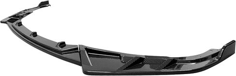 IKON MOTORSPORTS, Front Bumper Lip Compatible with 2021-2022 Honda Accord, Carbon Fiber Print IKON V3 Style Injection PP Front Spoiler Air Dam Chin Kit 3 Pieces in Saudi Arabia