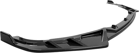 IKON MOTORSPORTS, Front Bumper Lip Compatible with 2021-2022 Honda Accord, Carbon Fiber Print IKON V3 Style Injection PP Front Spoiler Air Dam Chin Kit 3 Pieces in Saudi Arabia
