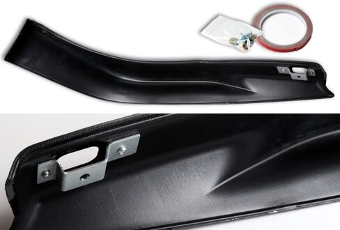 Q1-TECH, Front Bumper Lip fit for Compatible with 2013-2015 Honda Accord 4-Door/Sedan Only, Front Bumper Lip Spoiler Air Chin Body Kit Splitter Painted Glossy Carbon Fiber ABS, 2014 (HFP-Style) in Saudi Arabia