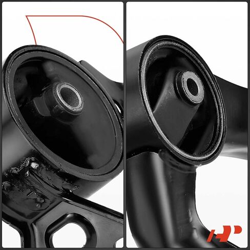 حامل محرك المحرك A-Premium ومجموعة حامل ناقل الحركة المتوافقة مع Mitsubishi Outlander 2008-2013 2.4L، ناقل حركة أوتوماتيكي، FWD، مجموعة 4 قطع، استبدال # MN101387، MN101572 in Saudi Arabia
