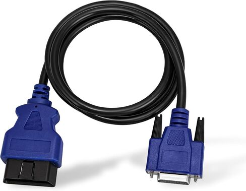 493113 16-Pin OBD2 Diagnostic Cable Adapter, Compatible with Nexiq USB Link 2 and 3 for J1962 Vehicles, Compatible with Ford, GM, Dodge, Volvo, Mack, Isuzu, Hino in Kuwait