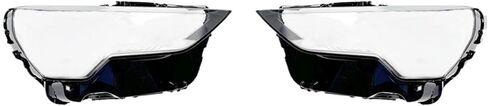 Compatible For Audi Q3 2019 2020 2021 2022 2023 2024 Headlight Cover Transparent Lampshade Headlamp Shell Replace Lens(A Pair) in Saudi Arabia