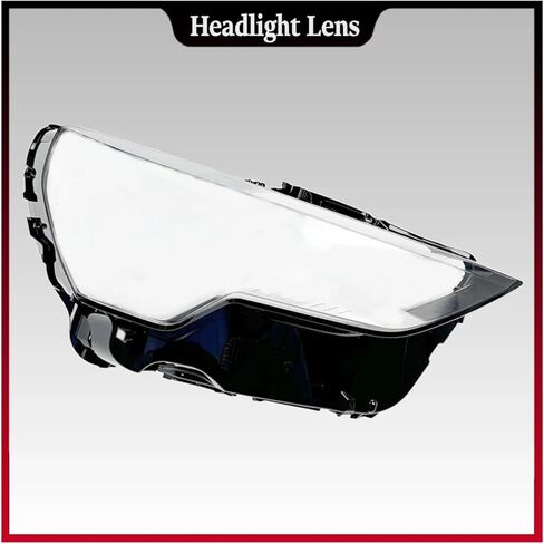 Compatible For Audi Q3 2019 2020 2021 2022 2023 2024 Headlight Cover Transparent Lampshade Headlamp Shell Replace Lens(A Pair) in Saudi Arabia