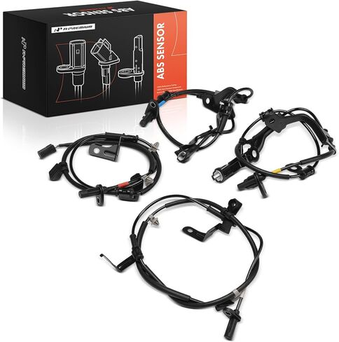 A-Premium 4PCS Front & Rear ABS Wheel Speed Sensor Compatible with Kia Models - Sorento 2016 2017 2018 2019 2020, AWD in Saudi Arabia