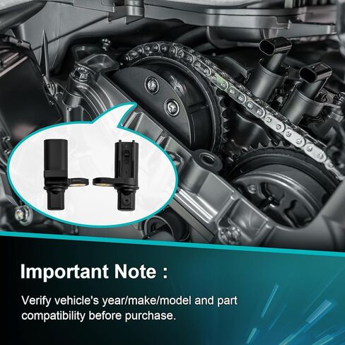 ABS Wheel Speed Sensor Rear Compatible with Ford Escape Focus C-Max 2013-2019, Lincoln MKC 15-19, Mazda 3 5 2004-2015, Volvo XC60 V60 S60 C30 C70 S40 S80 V50 XC70 in Saudi Arabia