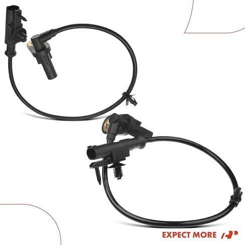 مستشعر سرعة العجلات A-Premium ABS متوافق مع موديلات Nissan & Infiniti - 370Z 2009-2010، G37 2010، 3.7L - السائق الخلفي وجانب الراكب، مجموعة من قطعتين، استبدال # 47901-1BB1A، 47900-1BB1A in Saudi Arabia