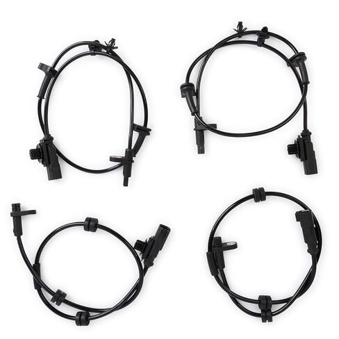 4Pcs ABS Wheel Speed Sensors Compatible for Ford Fiesta 2011-2013 Replace BE8Z-2C204-B BE8Z-2C190-A in Saudi Arabia