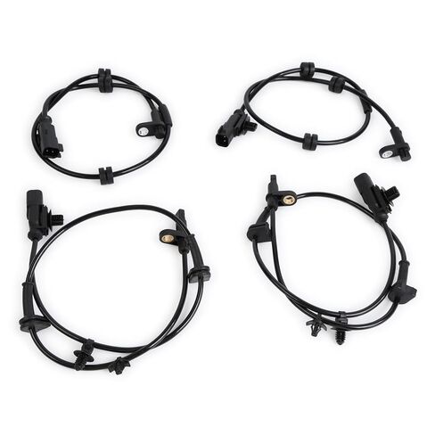4Pcs ABS Wheel Speed Sensors Compatible for Ford Fiesta 2011-2013 Replace BE8Z-2C204-B BE8Z-2C190-A in Saudi Arabia