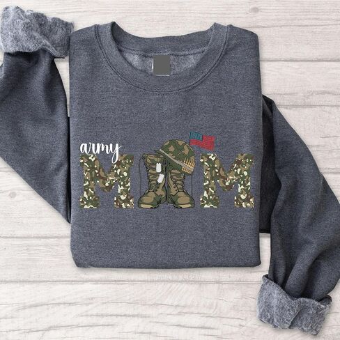 Proud Army Mom Shirt, Military Mom Sweatshirt, Army Mama Hoodie in Saudi Arabia
