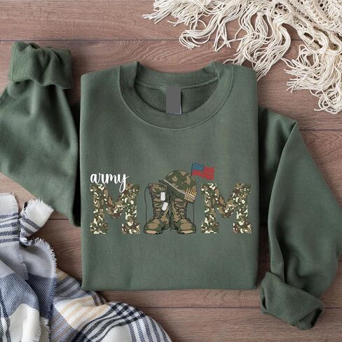 Proud Army Mom Shirt, Military Mom Sweatshirt, Army Mama Hoodie in Saudi Arabia
