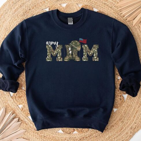 Proud Army Mom Shirt, Military Mom Sweatshirt, Army Mama Hoodie in Saudi Arabia