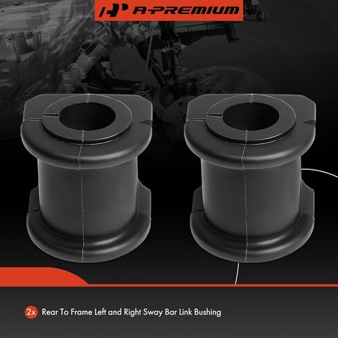A-Premium 2 x Rear To Frame Sway Bar Bushing Kit, Compatible with Chevrolet Malibu 2004-2011 in Saudi Arabia