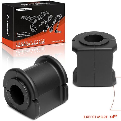 A-Premium 2 x Rear To Frame Sway Bar Bushing Kit, Compatible with Chevrolet Malibu 2004-2011 in Saudi Arabia
