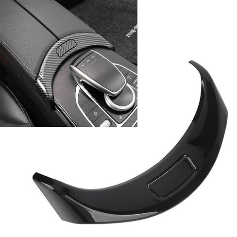 مركز وحدة التحكم مسند الذراع صندوق تخزين التبديل غطاء ل C-Class W205 GLC X253 2015-2021 استبدال الكسوة ملصق مزخرفة in Kuwait